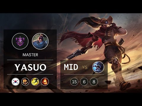 Yasuo Mid vs Talon - KR Master Patch 9.6