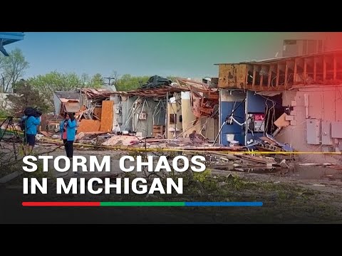 Midwest gripped by storm chaos as tornadoes hit Michigan