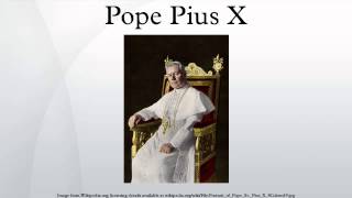 Pope Pius X