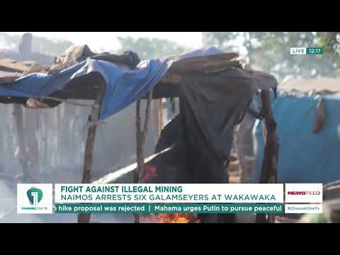 NAIMOS Arrests Six Suspected Illegal Miners in Savannah Region