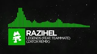 Music video thumbnail preview for [Hard Dance] - Razihel - Legends (feat. TeamMate) (Zatox Remix) [Monstercat FREE Release] by Taxim