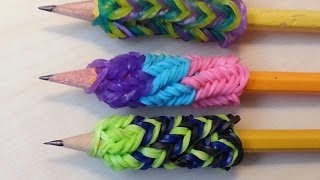 10 Effective Handwriting Tips For Your Students - Make your own rainbow loom pencil grip!