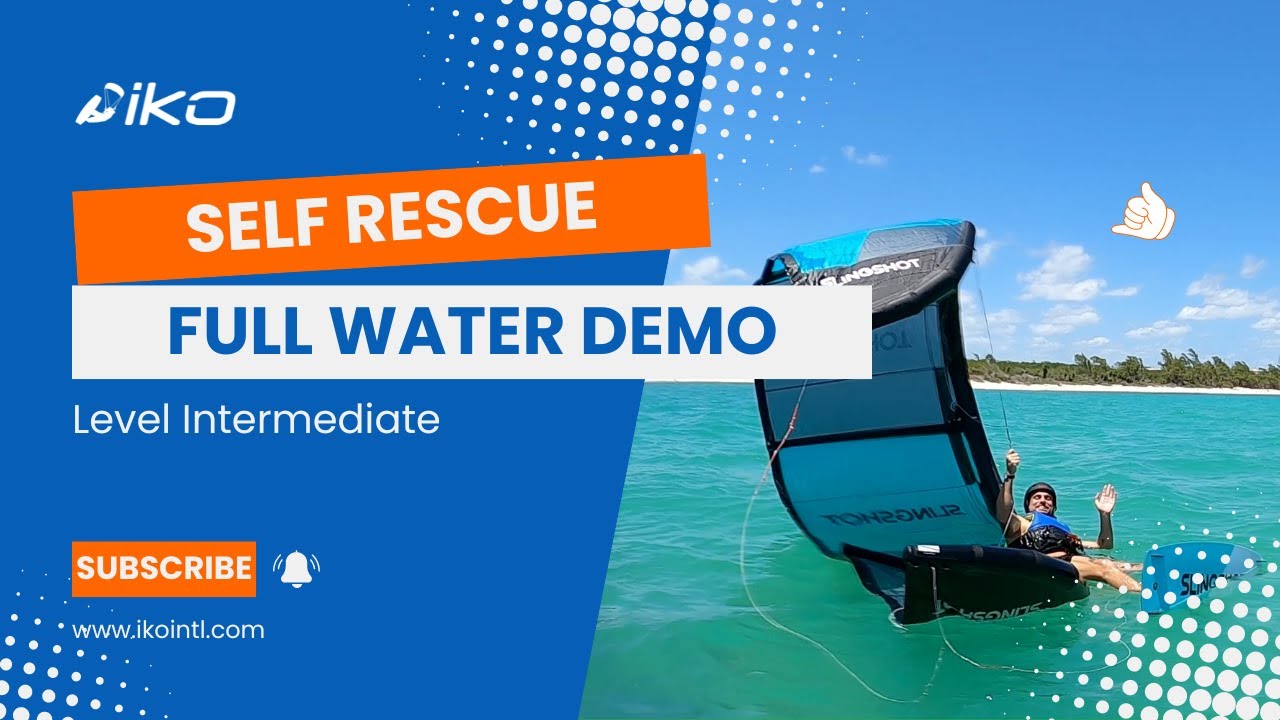 How To Perform The Safest Self-Rescue When Kitesurfing