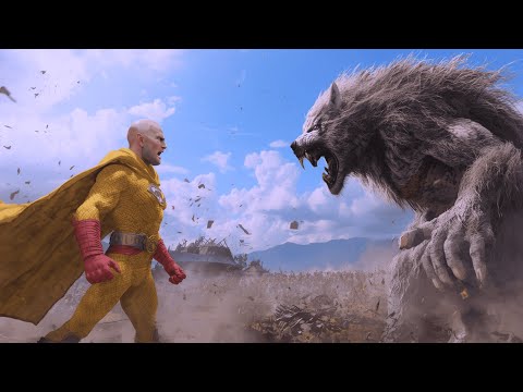 50,000 One Punch Man vs 100,000 Werewolf Army – Insane Power Clash! Ultimate Epic Battle Simulator 2