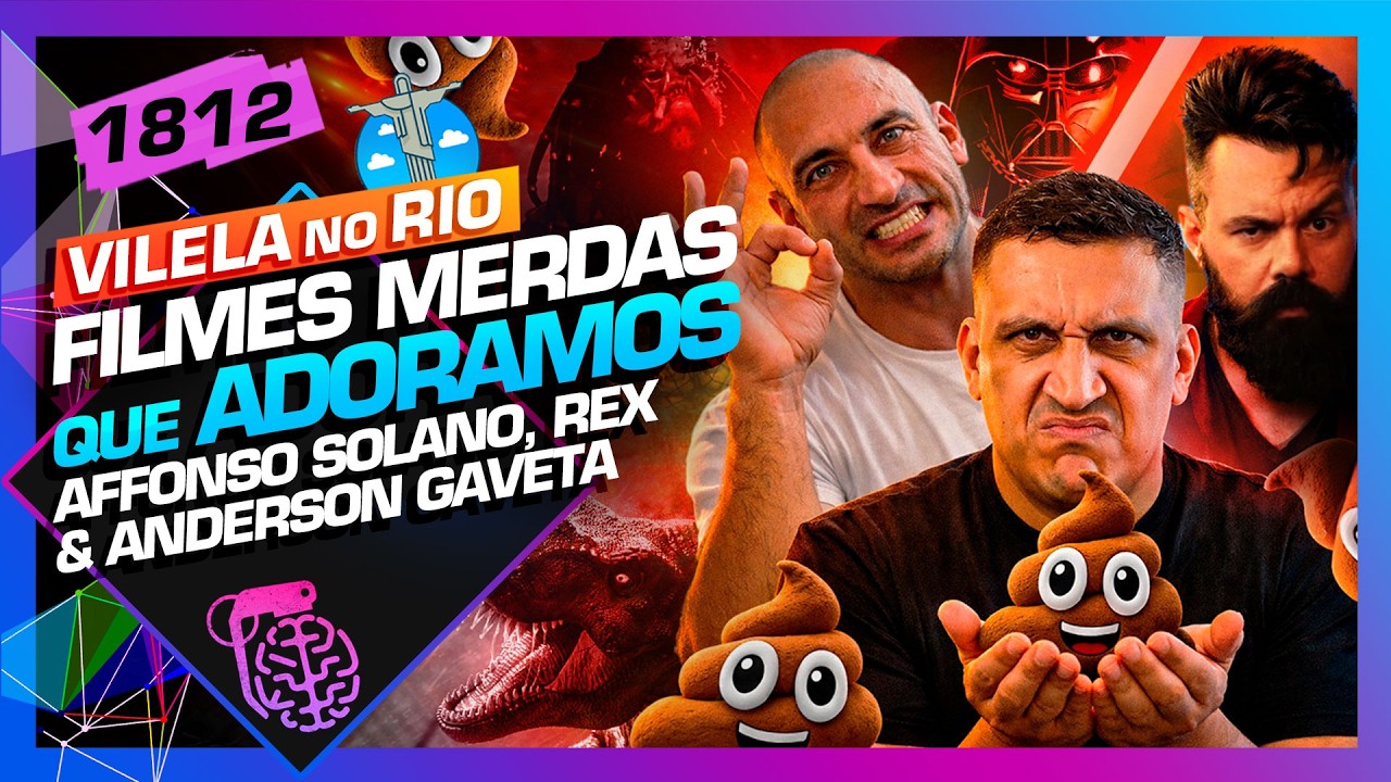 FILMES MERDAS QUE ADORAMOS: SOLANO, REX E GAVETA - Inteligência Ltda. Podcast #1812