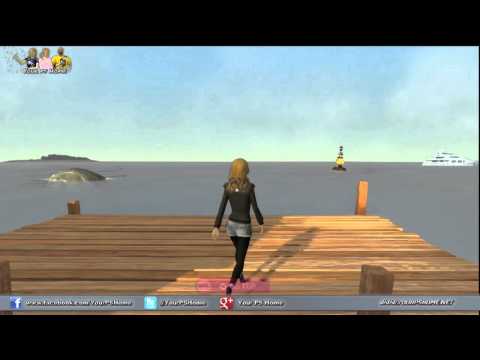 PlayStation Home Personal Space Tour - Go Fish Tropical Island