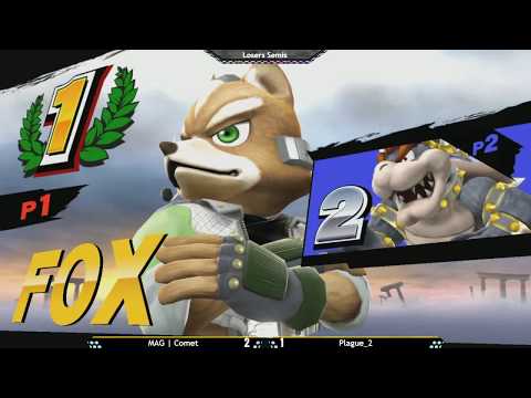 Construct 105  - Plague_2 vs MAG | Comet -  Smash 4 Singles LS