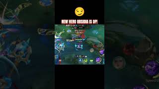 Download lagu NEW HERO OBSIDIA IS OP! -MLBB #mlbbshorts #mlbbhighlights #mlbb #shorts mp3