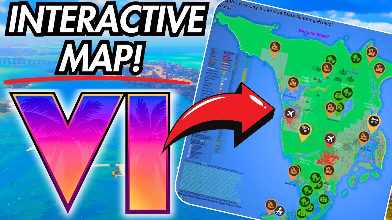 The GTA VI MAP Is Getting BETTER! (NEW UPDATES!)