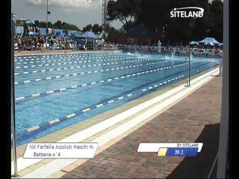 Serie 3 dei 100 Farfalla  Assoluti Maschi Master - 13 Memorial Andrea Bettiol