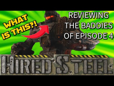 Eques' Enemies! Hired Steel 4 BAD GUYS! Reviewing/identifying the pirate mechs.