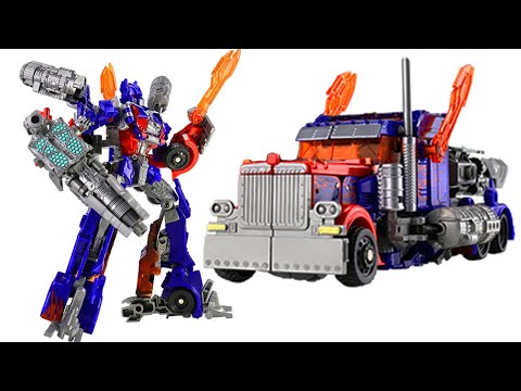 Unboxing BIG OPTIMUS PRIME Transformers Toys | Brett Stevenson