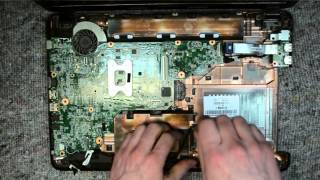 HP Compaq Presario CQ58 laptop disassembly, take apart, teardown tutorial