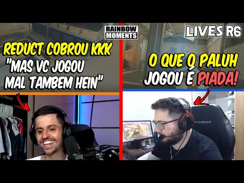 REDUCT COBRANDO O RAZAH 🤣🤣 PALUH DESTRUINDO NA FPL, 4K DO NESK E MAIS - MELHORES MOMENTOS LIVES R6