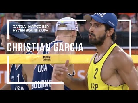 VOLEY PLAYA: Christian Garcia voley playa - Marco vs Hyden Bourne campeonato del mundo 2015