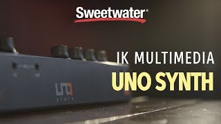 Video thumbnail for IK Multimedia Uno Synth Analog Synthesizer Review by Sweetwater