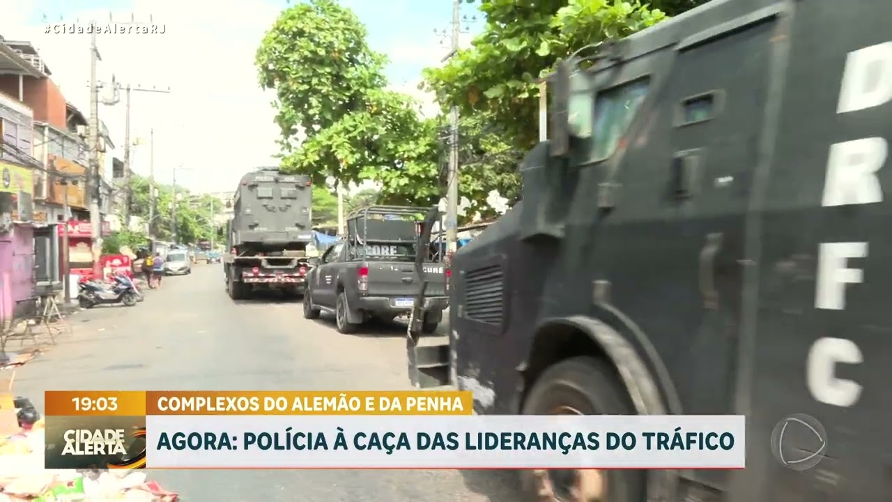 POLÍCIA À CAÇA DAS LIDERANÇAS DO TRÁFIC0