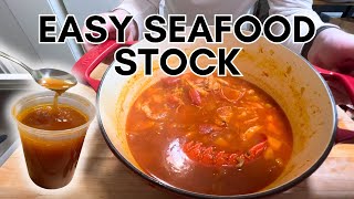 How To Turn Scrap Seafood Shells Into An Easy Deep Flavored Stock