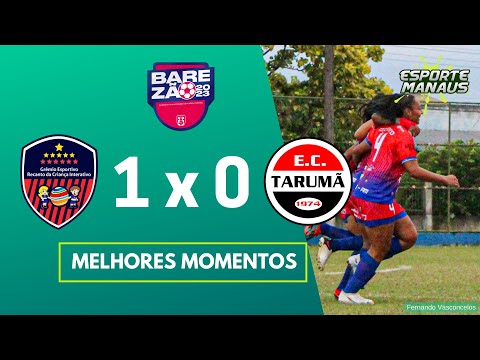 Recanto da Criança 1x0 Tarumã