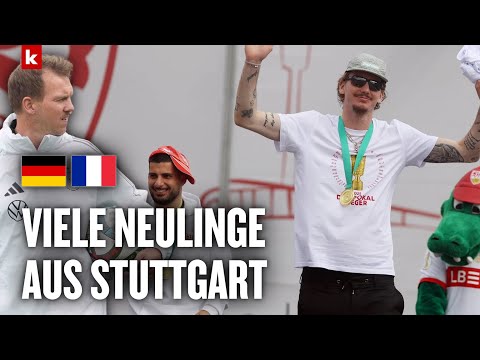 VfB-Boom beim DFB unter Nagelsmann: "Wenn ich Leverkusen anschaue ..." | Deutschland - Frankreich