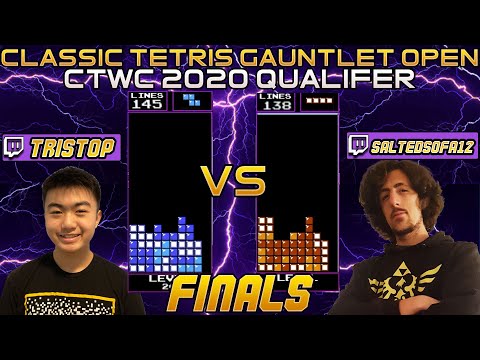 Classic Tetris Gauntlet 2020 CTWC Qualifier - Tristop vs. Saltedsofa12 - FINAL