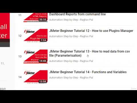 36   How to loop CSV file   WHILE CONTROLLER   JMeter   Step by Step for Beginners en US