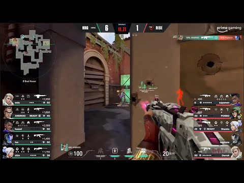 NRG ANDROID with the DANCE MOVES for the 3K | RISE vs NRG