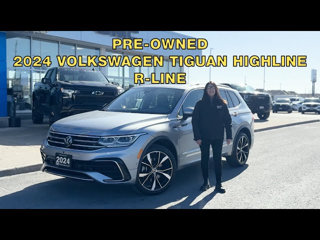 2024 Volkswagen Tiguan Highline R-Line 2.0L 4CYL, AWD, SEL R-... in Cars & Trucks in Ottawa