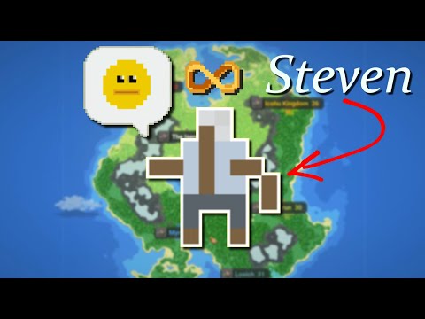 The World Isn't Big Enough For Immortal Steven - WorldBox