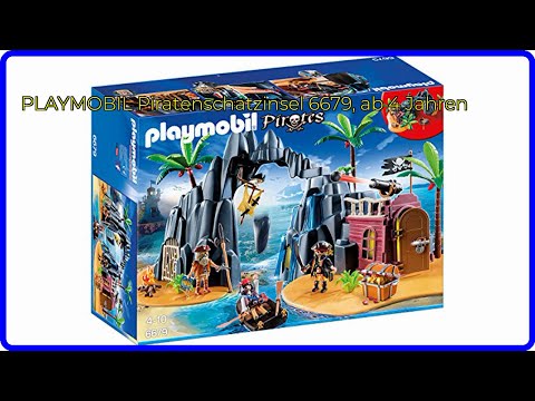 BEWERTUNG (2025): PLAYMOBIL Piratenschatzinsel 6679, ab 4 Jahren. WESENTLICHE Einzelheiten