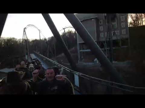 Back row point of view footage of Time Traveler