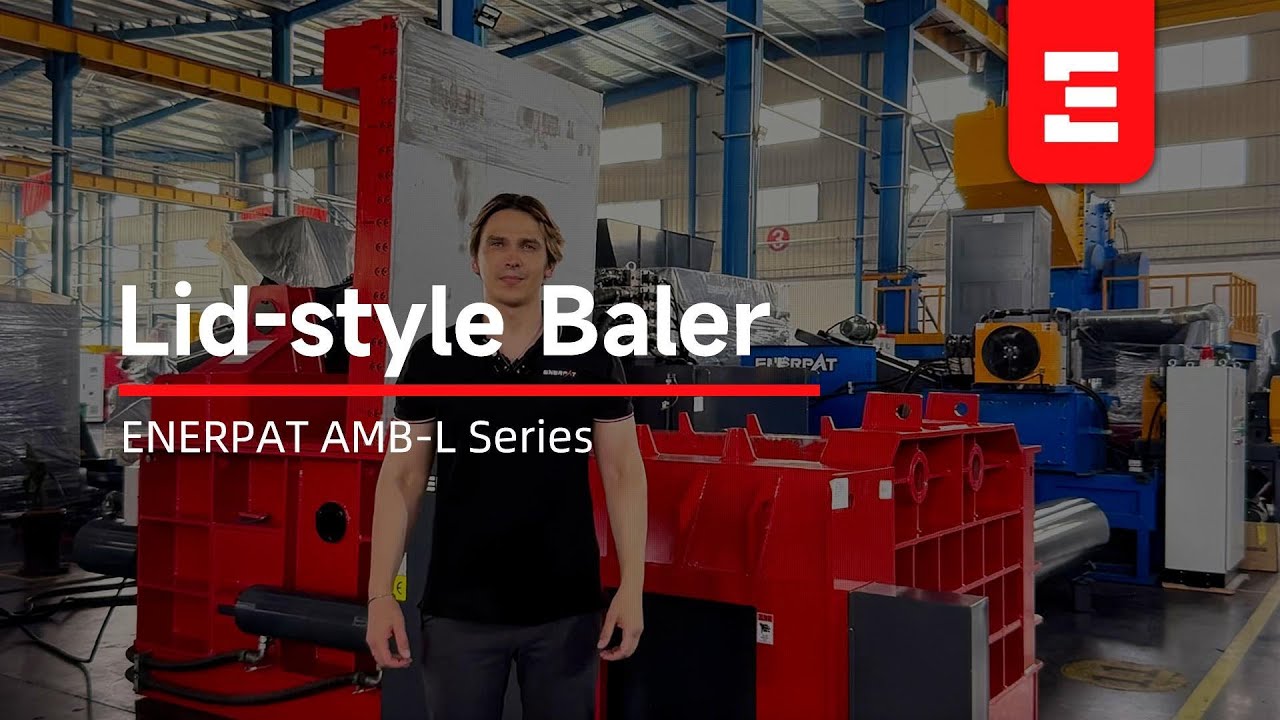 Lid Style Automatic Scrap Metal Baler