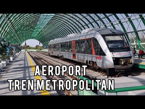 Bucharest North - Otopeni Airport | Travel and presentation of Alstom Coradia Lint VT 12 of TFC