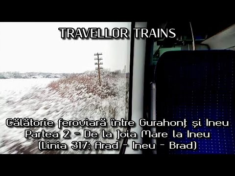 Călătorie feroviară între Gurahonț și Ineu - Pt.2: De la Joia Mare la Ineu (Linia 317: Arad - Brad)