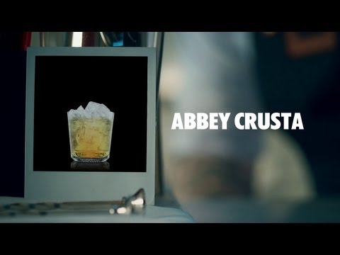 ABBEY CRUSTA DRINK RECIPE - HOW TO MIX