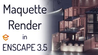 How to Create Cinematic Maquette Renders in Revit 2024