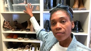 SHOES SHOES SHOES!! CLOSET CHANGEOVER/ Storage Tips- GET SUM