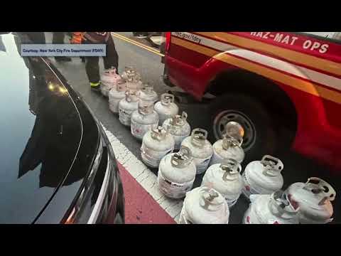 NYPD Propane Tanks