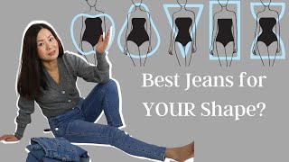 The right and WRONG jeans fit for YOUR shape (straight, flare, boyfriend, or... skinny?)