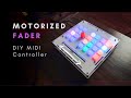 I Built A MOTORIZED FADER Faderport Clone DIY MIDI Controller The FADUINO
