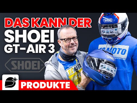 Der neue Motorradhelm von Shoei ist da - GT-Air 3 mit neuer Norm 22-06