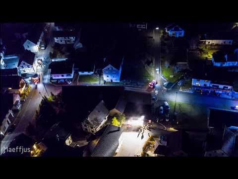 Feuerwehr Reifferscheid / VG Adenau Abschlussübung 2018