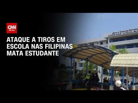 Estudante morre após ataque a tiros em escola nas Filipinas | CNN NOVO DIA