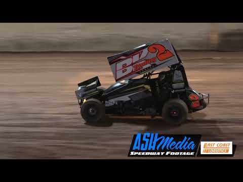 Sprintcars: Brent Kratzmann Rollover - Archerfield Speedway