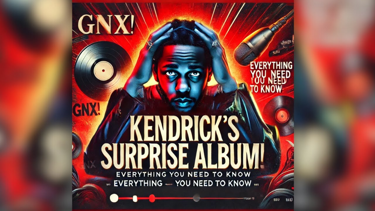 Kendrick Lamar’s Surprise Album ‘GNX’ Shocks Fans! | Everything You Need to Know