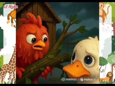 Truyện Gà tóc đỏ và Vịt mỏ vàng