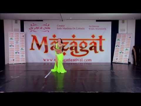 Julia Mitsai @Mazagat closing gala show 2014