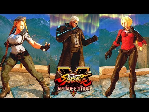 Street Fighter 5 Arcade Edition - Resident Evil Costumes Trailer @ 1080p (60ᶠᵖˢ) ᴴᴰ ✔
