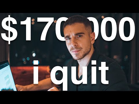 I QUIT my $170,000 Tech Job After Learning 3 Lessons