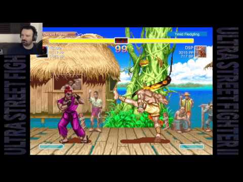 Ultra Street Fighter 2 Pro Controller Online MP pt29 - More Dhalsim Antics